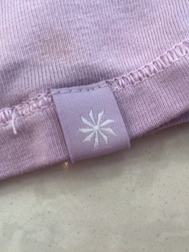 Athleta Girl Lavender Short Sleeve Power Up Sport Length Seamless Tee